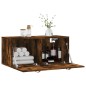 vidaXL Wandschrank Räuchereiche 80x36,5x35 cm Holzwerkstoff vidaXL Wandschrank Räuchereiche 80x36,5x35 cm Holzwerkstoff