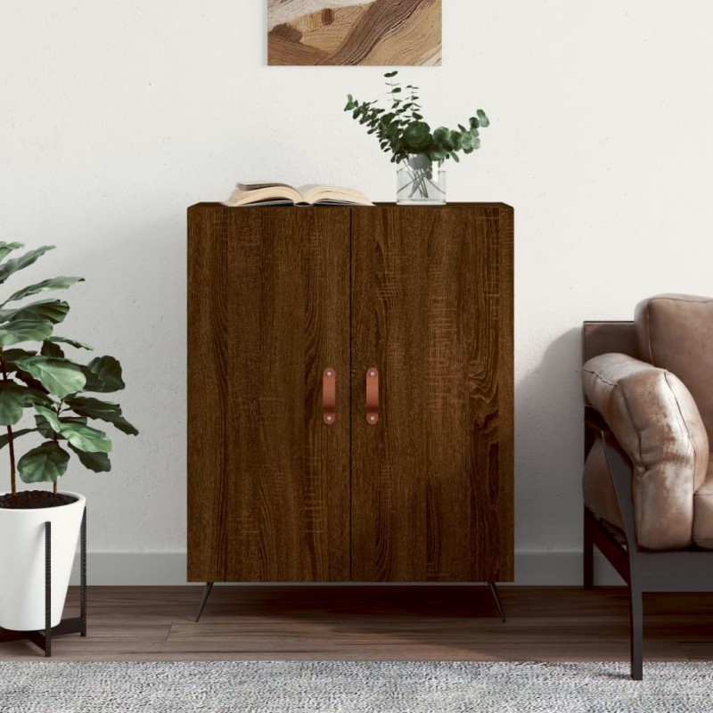 vidaXL Sideboard Braun Eichen-Optik 69,5x34x90 cm Holzwerkstoff vidaXL Sideboard Braun Eichen-Optik 69,5x34x90 cm Holzwerkstoff