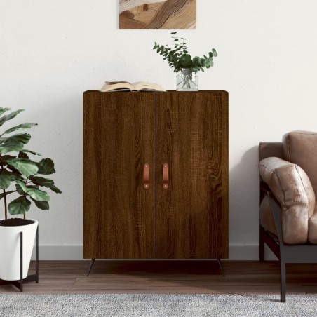 vidaXL Sideboard Braun Eichen-Optik 69,5x34x90 cm Holzwerkstoff