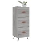 vidaXL Sideboard Grau Sonoma 34,5x34x90 cm Holzwerkstoff vidaXL Sideboard Grau Sonoma 34,5x34x90 cm Holzwerkstoff