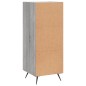 vidaXL Sideboard Grau Sonoma 34,5x34x90 cm Holzwerkstoff vidaXL Sideboard Grau Sonoma 34,5x34x90 cm Holzwerkstoff