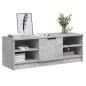 vidaXL TV-Schrank Betongrau 102x35x36,5 cm Holzwerkstoff vidaXL TV-Schrank Betongrau 102x35x36,5 cm Holzwerkstoff