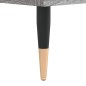 vidaXL Badschrank Grau Sonoma 30x30x100 cm Holzwerkstoff vidaXL Badschrank Grau Sonoma 30x30x100 cm Holzwerkstoff
