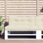 Palettenkissen 2-tlg. Creme Stoff Palettenkissen 2-tlg. Creme Stoff