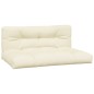 Palettenkissen 2-tlg. Creme Stoff Palettenkissen 2-tlg. Creme Stoff