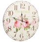vidaXL Vintage Wanduhr Blumen 60 cm vidaXL Vintage Wanduhr Blumen 60 cm