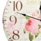vidaXL Vintage Wanduhr Blumen 60 cm vidaXL Vintage Wanduhr Blumen 60 cm