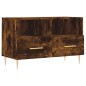 vidaXL TV-Schrank Räuchereiche 80x36x50 cm Holzwerkstoff vidaXL TV-Schrank Räuchereiche 80x36x50 cm Holzwerkstoff