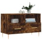 vidaXL TV-Schrank Räuchereiche 80x36x50 cm Holzwerkstoff vidaXL TV-Schrank Räuchereiche 80x36x50 cm Holzwerkstoff