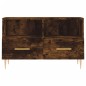 vidaXL TV-Schrank Räuchereiche 80x36x50 cm Holzwerkstoff vidaXL TV-Schrank Räuchereiche 80x36x50 cm Holzwerkstoff