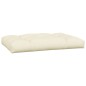Palettenkissen 2-tlg. Creme Stoff Palettenkissen 2-tlg. Creme Stoff