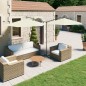 vidaXL Doppel-Sonnenschirm mit Stahlmast Sandfarben 600 cm vidaXL Doppel-Sonnenschirm mit Stahlmast Sandfarben 600 cm