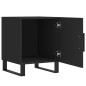 vidaXL Nachttische 2 Stk. Schwarz 40x40x50 cm Holzwerkstoff vidaXL Nachttische 2 Stk. Schwarz 40x40x50 cm Holzwerkstoff