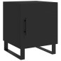 vidaXL Nachttische 2 Stk. Schwarz 40x40x50 cm Holzwerkstoff vidaXL Nachttische 2 Stk. Schwarz 40x40x50 cm Holzwerkstoff