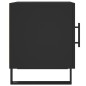 vidaXL Nachttische 2 Stk. Schwarz 40x40x50 cm Holzwerkstoff vidaXL Nachttische 2 Stk. Schwarz 40x40x50 cm Holzwerkstoff