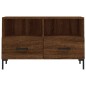 vidaXL TV-Schrank Braun Eichen-Optik 80x36x50 cm Holzwerkstoff vidaXL TV-Schrank Braun Eichen-Optik 80x36x50 cm Holzwerkstoff