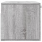 vidaXL Wandschrank Grau Sonoma 80x36,5x35 cm Holzwerkstoff vidaXL Wandschrank Grau Sonoma 80x36,5x35 cm Holzwerkstoff