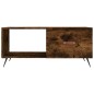 vidaXL Couchtisch Räuchereiche 90x50x40 cm Holzwerkstoff vidaXL Couchtisch Räuchereiche 90x50x40 cm Holzwerkstoff