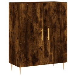 vidaXL Sideboard Räuchereiche 69,5x34x90 cm Holzwerkstoff