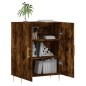 vidaXL Sideboard Räuchereiche 69,5x34x90 cm Holzwerkstoff vidaXL Sideboard Räuchereiche 69,5x34x90 cm Holzwerkstoff