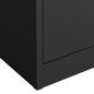 vidaXL Büroschrank Anthrazit 90x40x180 cm Stahl vidaXL Büroschrank Anthrazit 90x40x180 cm Stahl
