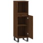 vidaXL Badschrank Braun Eichen-Optik 30x30x100 cm Holzwerkstoff vidaXL Badschrank Braun Eichen-Optik 30x30x100 cm Holzwerkstoff