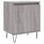 vidaXL Nachttisch Grau Sonoma 40x30x50 cm Holzwerkstoff vidaXL Nachttisch Grau Sonoma 40x30x50 cm Holzwerkstoff