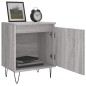 vidaXL Nachttisch Grau Sonoma 40x30x50 cm Holzwerkstoff vidaXL Nachttisch Grau Sonoma 40x30x50 cm Holzwerkstoff