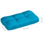 vidaXL Palettensofa-Auflagen 7 Stk. Blau vidaXL Palettensofa-Auflagen 7 Stk. Blau