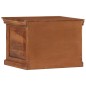 vidaXL Schuhschrank 60 x 40 x 41 cm Massivholz Akazie vidaXL Schuhschrank 60 x 40 x 41 cm Massivholz Akazie