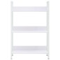 vidaXL Bücherregal 3 Regalböden Weiß 60×27,6×90,5 cm Holzwerkstoff vidaXL Bücherregal 3 Regalböden Weiß 60×27,6×90,5 cm Holzwerkstoff