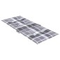 Gartenstuhlauflagen für Hochlehner 6 Stk. 120x50x3cm Stoff Gartenstuhlauflagen für Hochlehner 6 Stk. 120x50x3cm Stoff