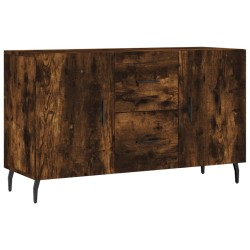 vidaXL Sideboard Räuchereiche 100x36x60 cm Holzwerkstoff