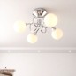 vidaXL Deckenleuchte mit Runden Keramikschirmen für 4 G9 LED-Leuchten vidaXL Deckenleuchte mit Runden Keramikschirmen für 4 G9 LED-Leuchten