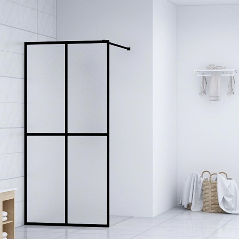 vidaXL Duschwand für Walk-in Dusche Mattes Sicherheitsglas 100x195 cm vidaXL Duschwand für Walk-in Dusche Mattes Sicherheitsglas 100x195 cm