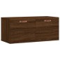 vidaXL Wandschrank Braun Eichen-Optik 80x36,5x35 cm Holzwerkstoff vidaXL Wandschrank Braun Eichen-Optik 80x36,5x35 cm Holzwerkstoff
