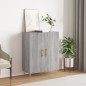 vidaXL Sideboard Grau Sonoma 69,5x34x90 cm Holzwerkstoff vidaXL Sideboard Grau Sonoma 69,5x34x90 cm Holzwerkstoff