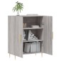 vidaXL Sideboard Grau Sonoma 69,5x34x90 cm Holzwerkstoff vidaXL Sideboard Grau Sonoma 69,5x34x90 cm Holzwerkstoff
