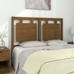 vidaXL Kopfteil Honigbraun 125,5x4x100 cm Massivholz Kiefer