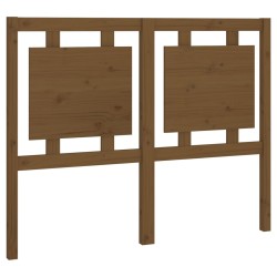 vidaXL Kopfteil Honigbraun 125,5x4x100 cm Massivholz Kiefer