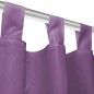 vidaXL Vorhänge Mikro-Satin 2 Stk. mit Schlaufen 140×225 cm Lila vidaXL Vorhänge Mikro-Satin 2 Stk. mit Schlaufen 140×225 cm Lila