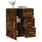 vidaXL Sideboard Räuchereiche 69,5x34x90 cm Holzwerkstoff vidaXL Sideboard Räuchereiche 69,5x34x90 cm Holzwerkstoff
