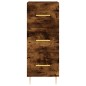 vidaXL Sideboard Räuchereiche 34,5x34x90 cm Holzwerkstoff vidaXL Sideboard Räuchereiche 34,5x34x90 cm Holzwerkstoff