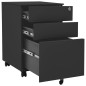 vidaXL Aktenschrank mit Rollen Anthrazit 39x45x60 cm Stahl vidaXL Aktenschrank mit Rollen Anthrazit 39x45x60 cm Stahl