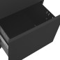 vidaXL Aktenschrank mit Rollen Anthrazit 39x45x60 cm Stahl vidaXL Aktenschrank mit Rollen Anthrazit 39x45x60 cm Stahl