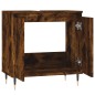 vidaXL Badschrank Räuchereiche 58x33x60 cm Holzwerkstoff vidaXL Badschrank Räuchereiche 58x33x60 cm Holzwerkstoff