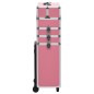 vidaXL Kosmetikkoffer Aluminium Rosa vidaXL Kosmetikkoffer Aluminium Rosa