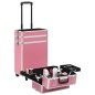 vidaXL Kosmetikkoffer Aluminium Rosa vidaXL Kosmetikkoffer Aluminium Rosa