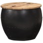 vidaXL Couchtisch Rund 53×43 cm Massivholz Mango vidaXL Couchtisch Rund 53×43 cm Massivholz Mango