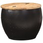 vidaXL Couchtisch Rund 53×43 cm Massivholz Mango vidaXL Couchtisch Rund 53×43 cm Massivholz Mango